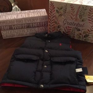 Brand New: Ralph Lauren Puffer Vest 2t
